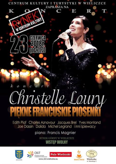 Rynek w Centrum Kultury: Koncert Christelle Loury