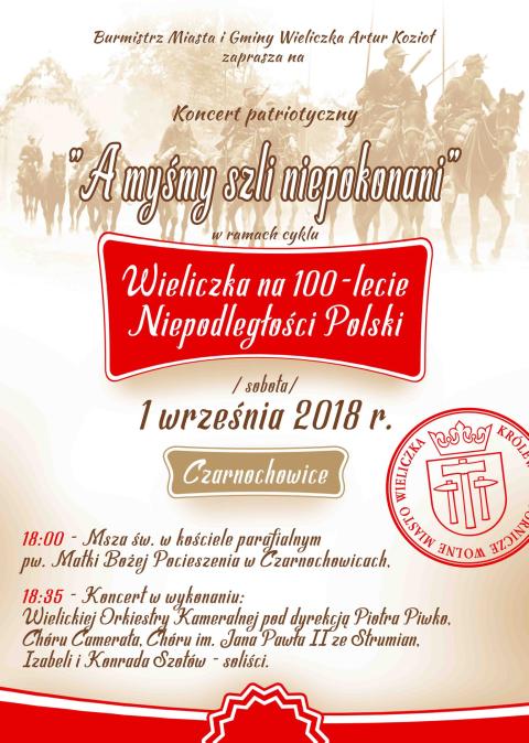 Koncert patriotyczny "A myśmy szli niepokonani"