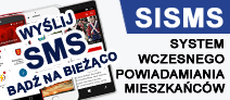 link do strony systemu wczesnego ostrzegania mieszkańców SISMS